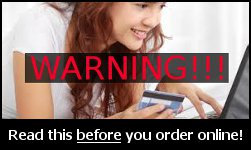 Buying Online Counterfit Warning